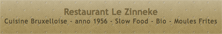 Restaurant Le Zinneke mosselhuis